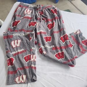 Wisconsin Badgers Gray Pajama Pants